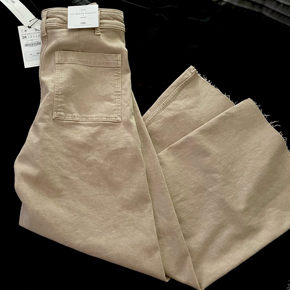 Zara Denim - Zara - slim fit - relaxed leg - high rise jeans